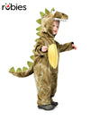 ROARIN' REX GREEN DINOSAUR COSTUME, CHILD - Front