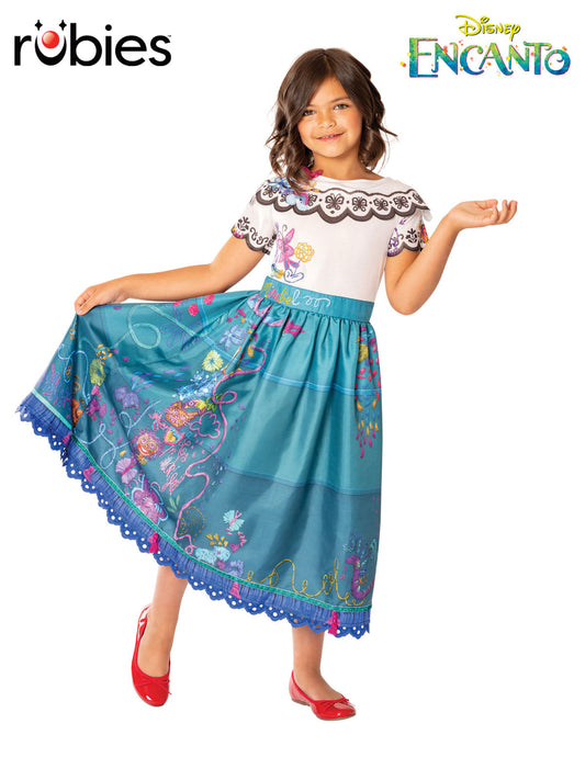 MIRABEL DELUXE ENCANTO COSTUME, CHILD - 4-6 YRS - Front