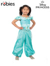 JASMINE DELUXE FILAGREE COSTUME, CHILD - 4-6 YRS - Front