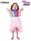 TROLLS POPPY BRIDESMAID COSTUME, CHILD - 4-6 YRS - Front