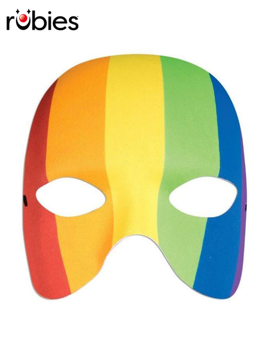 HALF MASK - RAINBOW - ADULT - Front