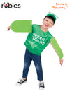 EMMA MEMMA GREEN PLANES COSTUME, CHILD - Front