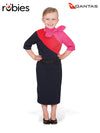 QANTAS FEMALE CABIN CREW UNIFORM, CHILD - Front