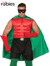 HERO CAPE - GREEN - ADULT - Front