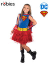 SUPERGIRL CLASSIC COSTUME, CHILD - 4-6 YRS - Front