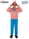 WHERE'S WALLY COSTUME, CHILD - Front