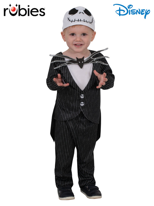 JACK SKELLINGTON DELUXE TODDLER COSTUME - TODDLER - Front