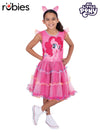 PINKIE PIE DELUXE - MY LITTLE PONY COSTUME - SIZE 4-6 - Front