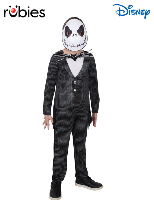 JACK SKELLINGTON DELUXE COSTUME, CHILD - Front