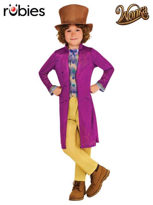 WILLY WONKA COSTUME, CHILD - Front