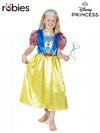 SNOW WHITE GLITTER CLASSIC COSTUME, CHILD - 6-8 YRS - Front