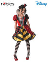RED QUEEN OF HEARTS DELUXE COSTUME, ADULT - Front