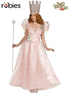 GLINDA THE GOOD WITCH DELUXE COSTUME, ADULT - XL - Front