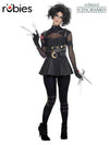 EDWARD SCISSORHANDS FEMALE COSTUME, ADULT - Front