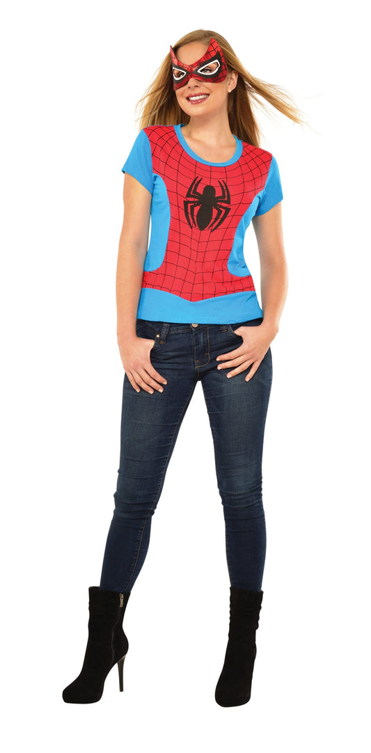 SPIDER-GIRL TSHIRT, ADULT - Front