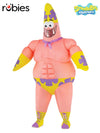 PATRICK SPONGEBOB INFLATABLE COSTUME, ADULT - STD - Front