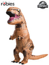 T-REX INFLATABLE COSTUME, ADULT - STD - Front