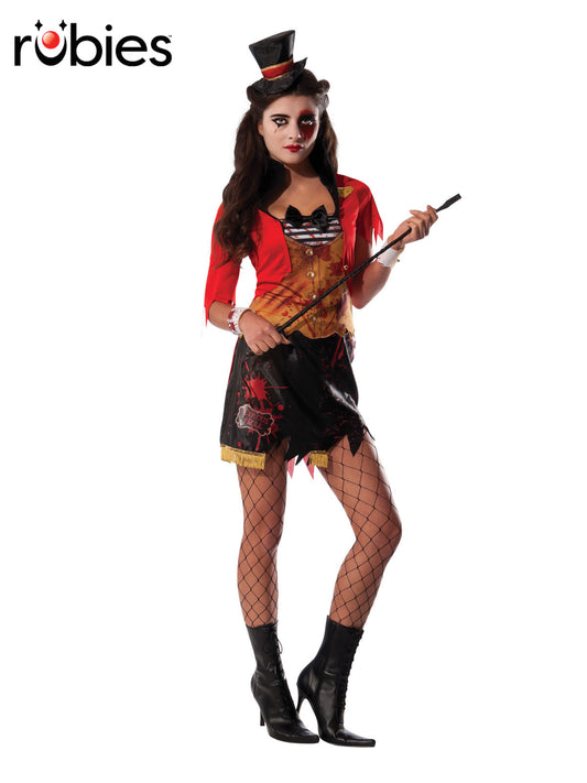 MAULED RINGMISTRESS COSTUME, ADULT - Front