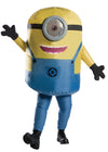 MINION STUART INFLATABLE COSTUME, ADULT - STD - Front