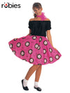 50'S POODLE DRESS COSTUME, ADULT - Front