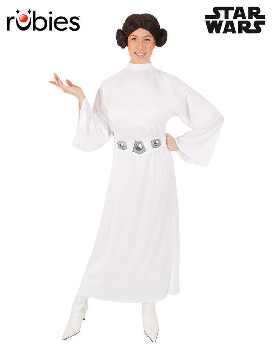 PRINCESS LEIA COSTUME, ADULT - STD - Front