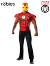 IRONMAN MUSCLE CHEST SHIRT, ADULT - STD - Front