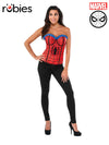 SPIDER-GIRL CLASSIC CORSET, ADULT - Front