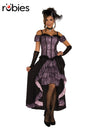 DANCE HALL MISTRESS COSTUME, ADULT - STD - Front