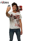 CLOWN SELFIE SHOCKER COSTUME, ADULT - STD - Front