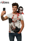 VAMPIRE SELFIE SHOCKER COSTUME, ADULT - STD - Front