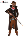 GUNSLINGER COSTUME, ADULT - Front