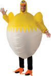 CHICK INFLATABLE COSTUME, ADULT - STD - Front
