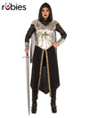 MEDIEVAL WARRIOR WOMEN'S COSTUME, ADULT - STD - Front