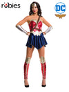 WONDER WOMAN JUSTICE LEAGUE COSTUME, ADULT - Front