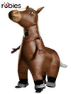 MR HORSEY INFLATABLE HORSE COSTUME, ADULT - STD - Front