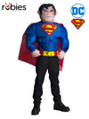 SUPERMAN INFLATABLE COSTUME TOP, ADULT - ONE SIZE - Front