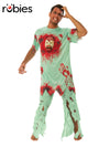 CRAZY PATIENT COSTUME, ADULT - Front