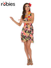 HAWAIIAN WOMAN COSTUME, ADULT - Front
