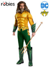 AQUAMAN DELUXE COSTUME, ADULT - Front