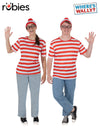 WHERE'S WALLY COSTUME, ADULT - Front