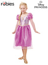 RAPUNZEL GLITTER & SPARKLE COSTUME, CHILD - Front