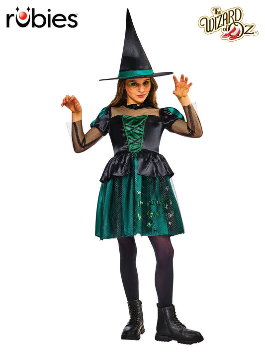 WICKED WITCH - WIZARD OF OZ COSTUME, CHILD - Front