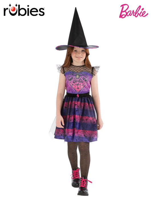 BARBIE WITCH COSTUME, CHILD - Front