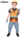 CONSTRUCTION WORKER COSTUME, CHILD - Front