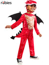 RED DRAGON COSTUME, CHILD - Front