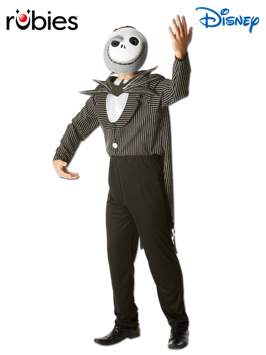 JACK SKELLINGTON COSTUME, ADULT - Front