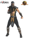 MORTAL KOMBAT SCORPION COSTUME, ADULT - STD - Front