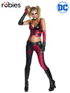 HARLEY QUINN DELUXE COSTUME, ADULT - Front