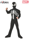 BLACK SPIDER-MAN DELUXE COSTUME - Front