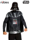 DARTH VADER CLASSIC COSTUME TOP & MASK, ADULT - Front